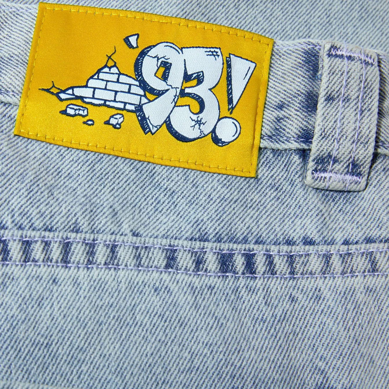 Polar Skate Co '93! Work Pants - Ice Blue