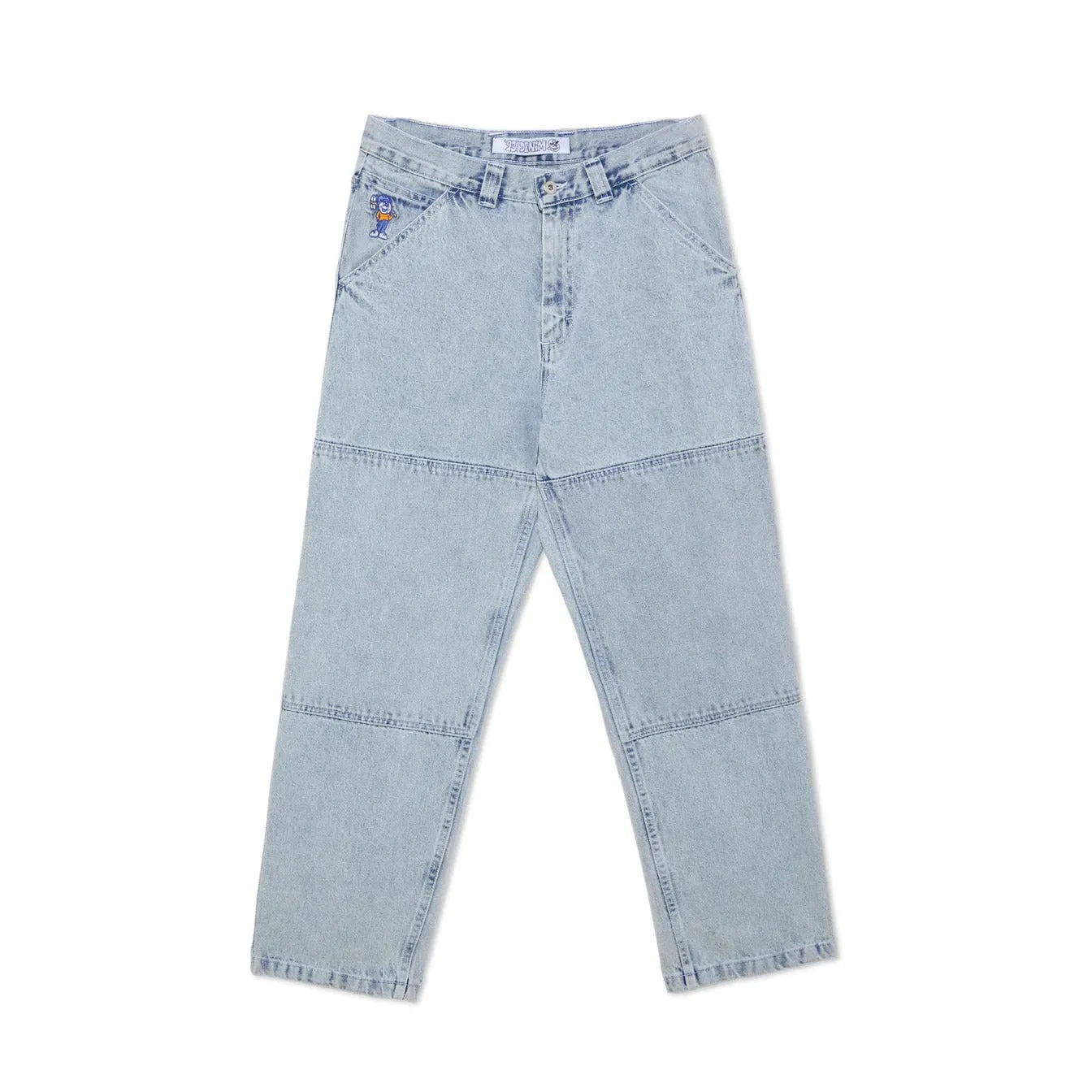Polar Skate Co '93! Work Pants - Ice Blue