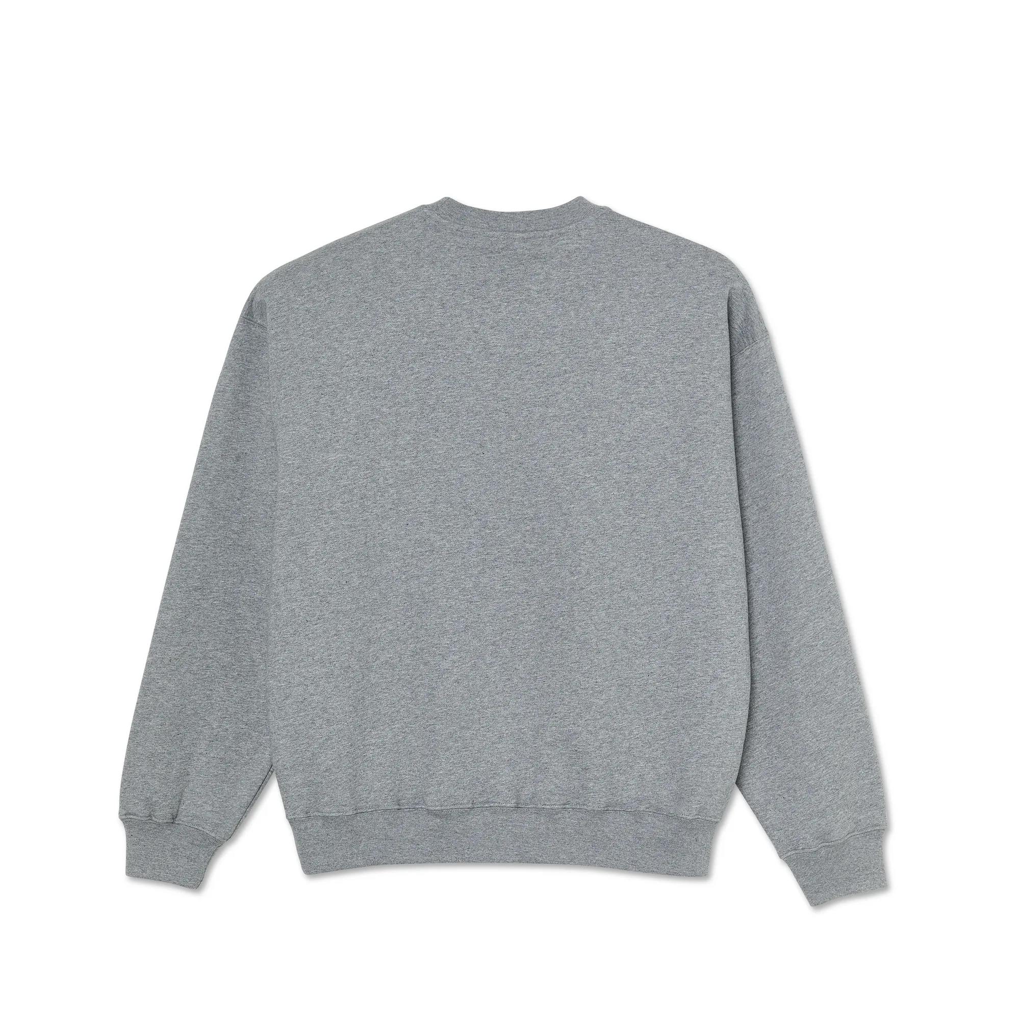 Polar Skate Co Basketball Crew Neck Sweatshirt - Heather Grey