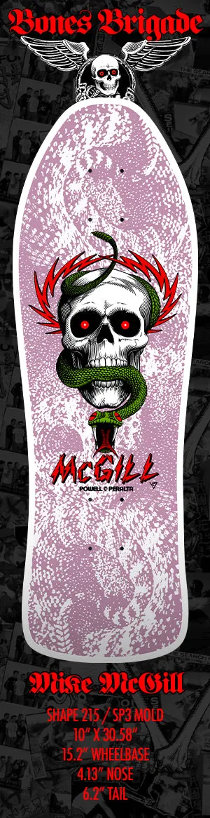 Powell BB McGill Reissue Deck - 10" White