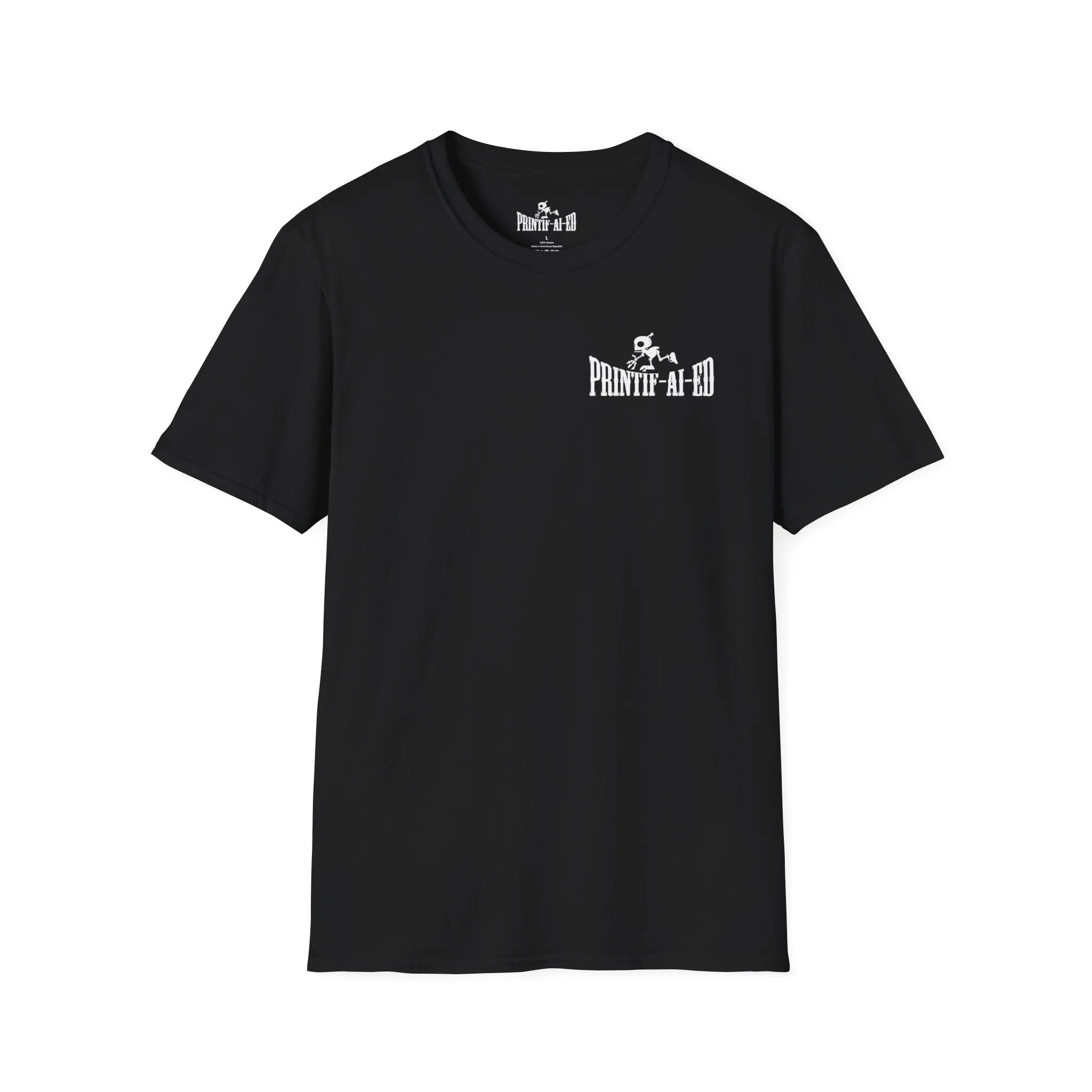Printif-AI-ed Men's Top Hat Skull Premium Tee