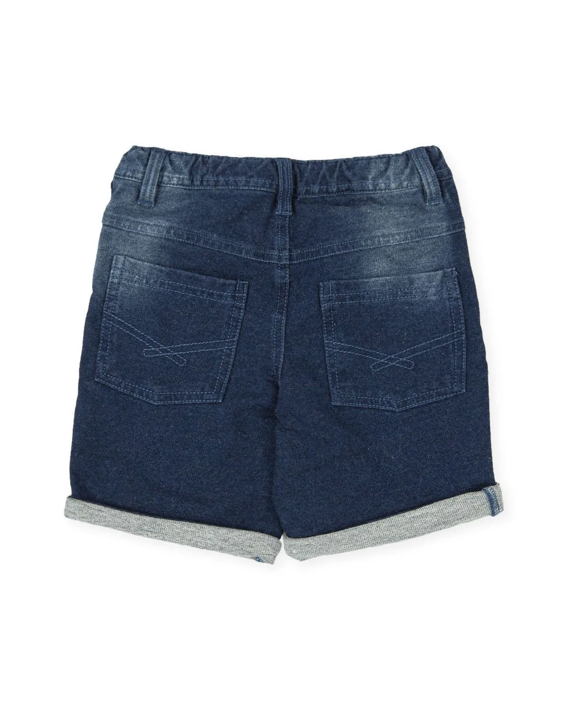 "Elliott" Navy Striped T-Shirt & Shorts