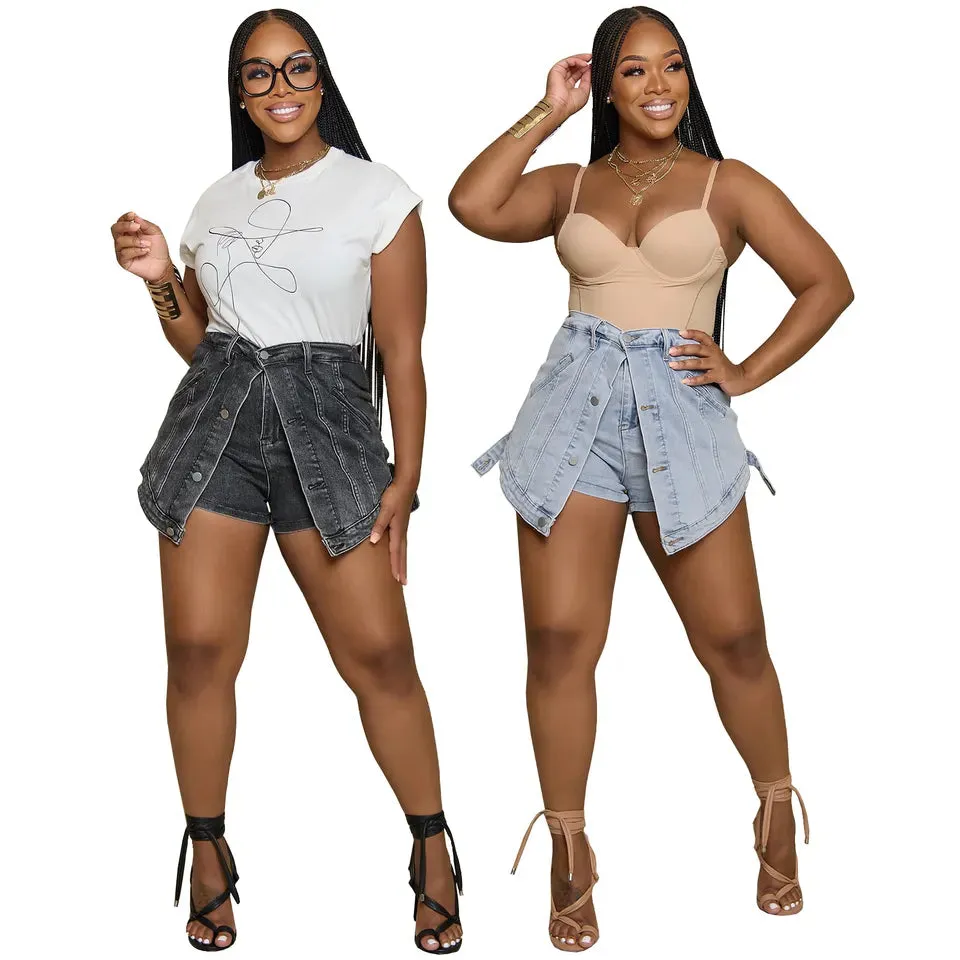 "That Girl" Denim Skort