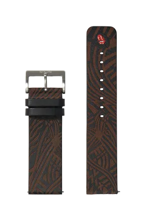 Rolling Stones 23mm Leather Band - Black