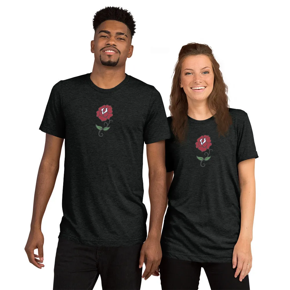Rose Tattoo - Men's Tri-blend Tee