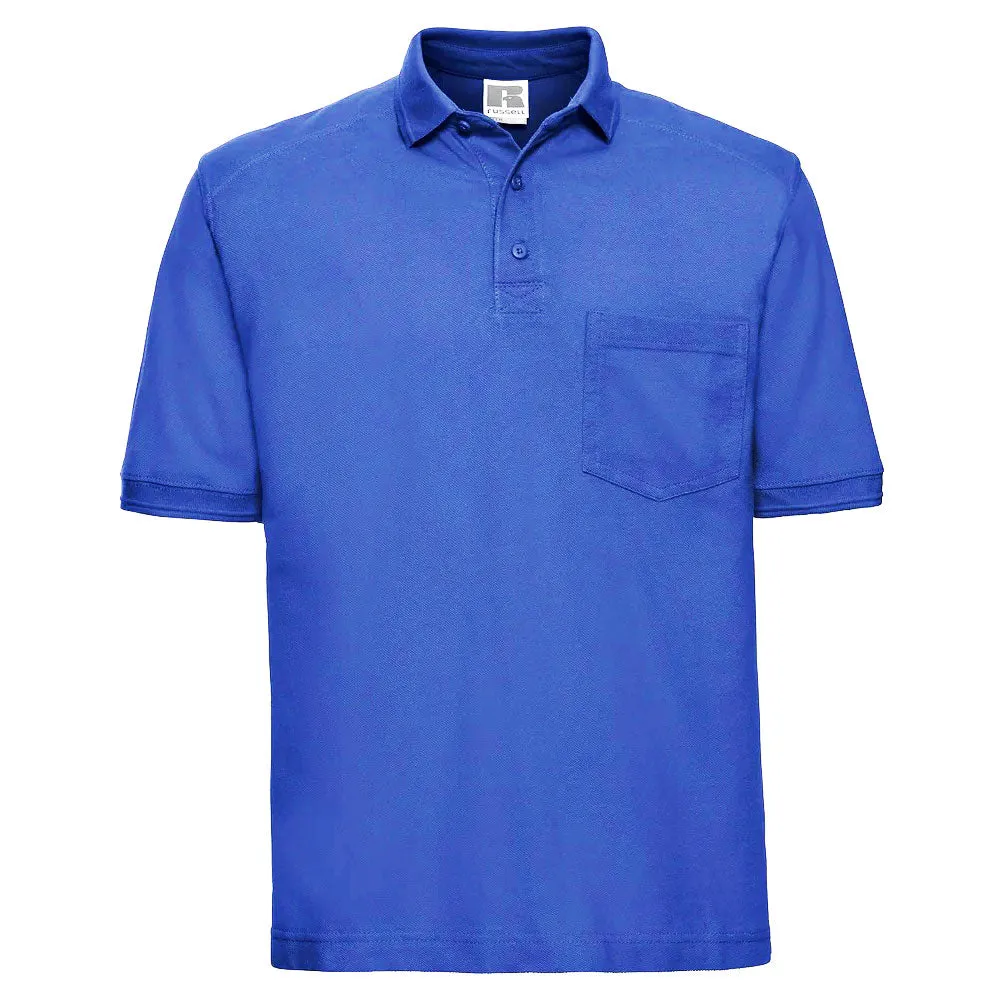 Royal Blue Heavy Duty Cotton Pique Polo Shirt PSM-8444