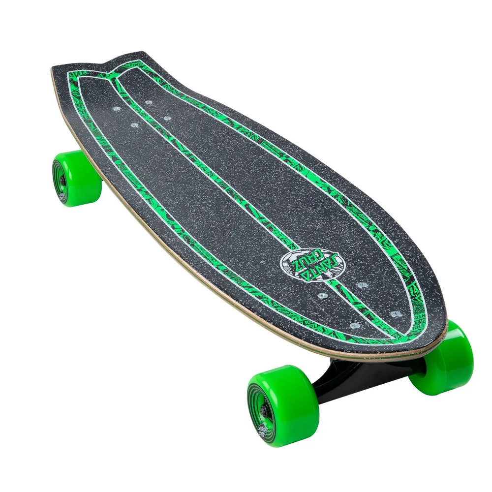 Santa Cruz Flier Collage Dot Skate Cruzer