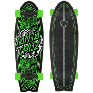 Santa Cruz Flier Collage Dot Skate Cruzer
