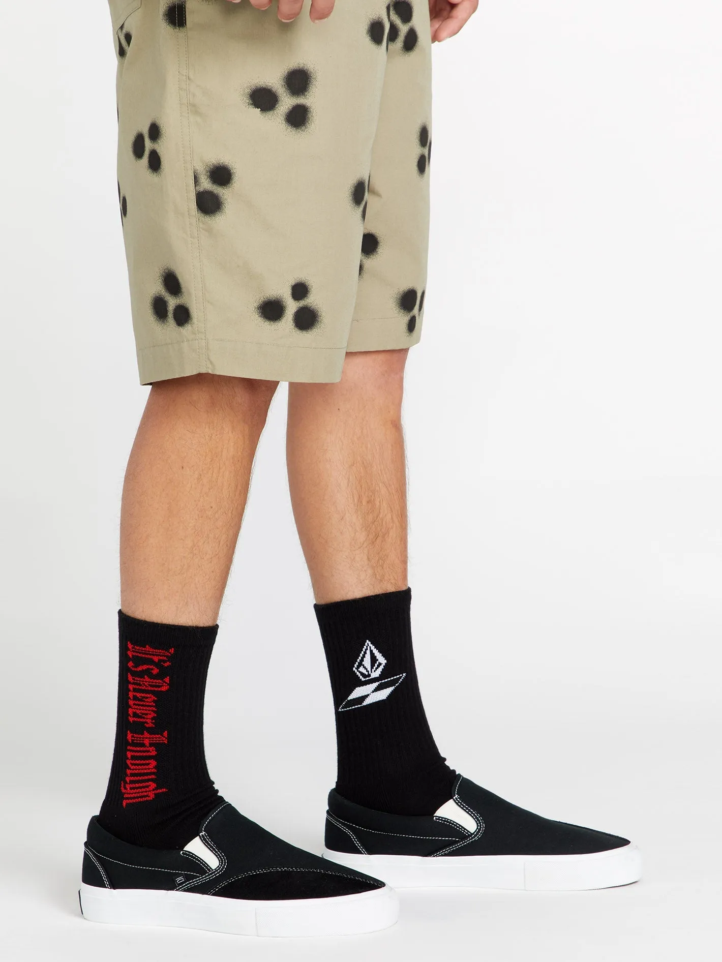 Schroff X Volcom Socks - Black