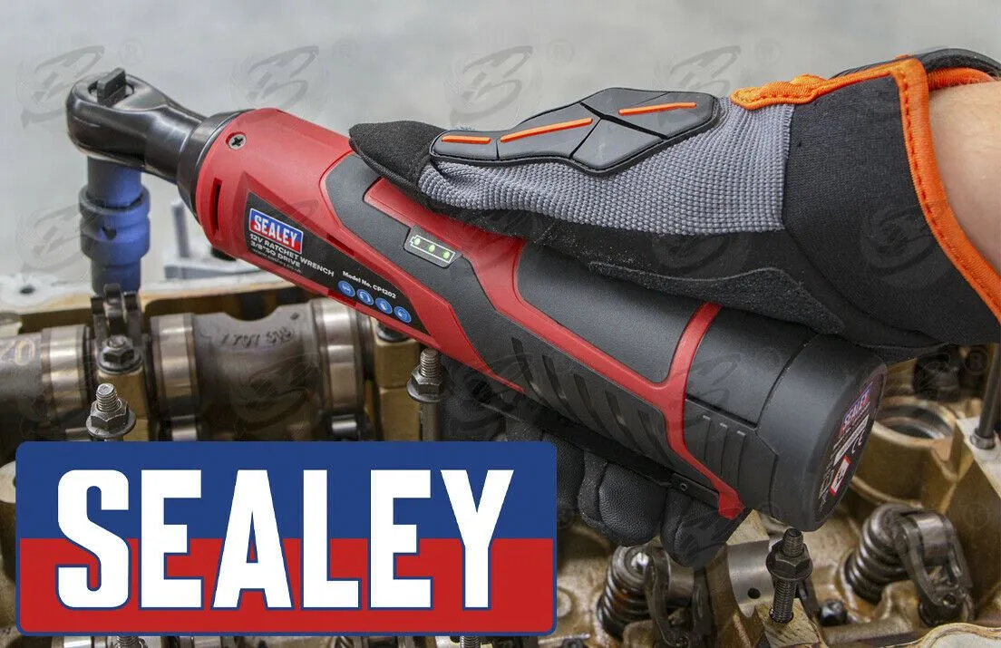 SEALEY 12V 3/8" DRIVE CORDLESS COMBO KIT ( DRILL - RATCHET WRENCH - IMPACT WRENCH - IMPACT DRIVER )