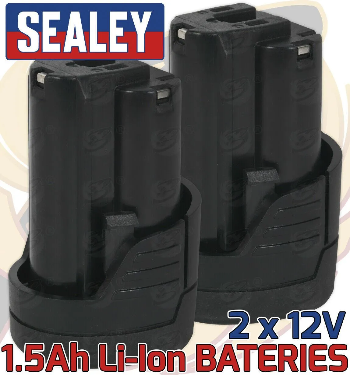 SEALEY 12V 3/8" DRIVE CORDLESS COMBO KIT ( DRILL - RATCHET WRENCH - IMPACT WRENCH - IMPACT DRIVER )
