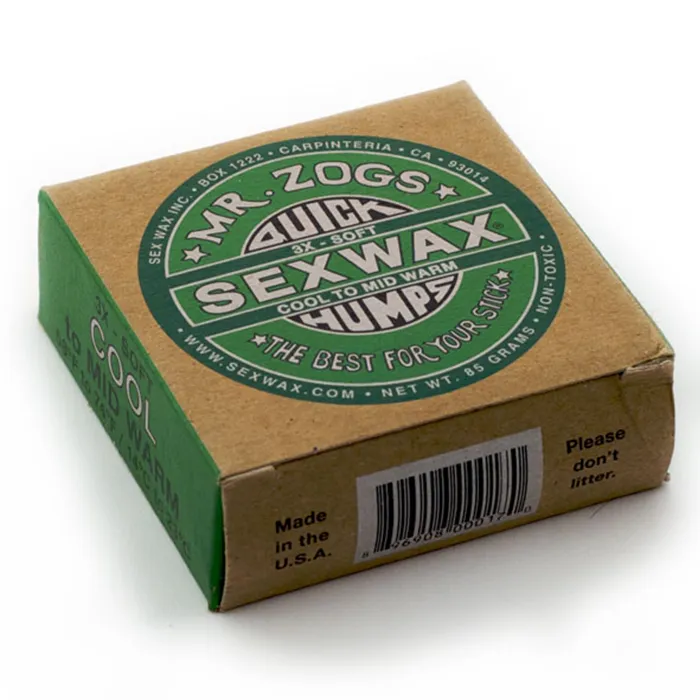 Sex Wax - Cool To Mid Warm - Green Soft