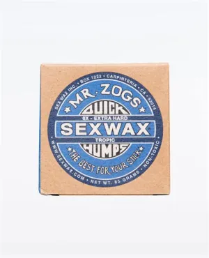 SexWax Quick Humps Tropical Water Surf Wax