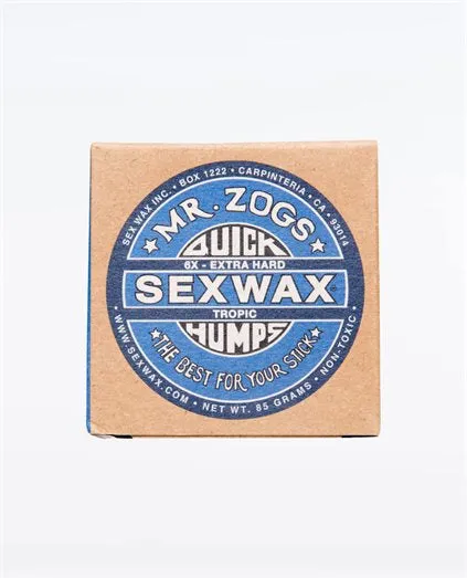 SexWax Quick Humps Tropical Water Surf Wax