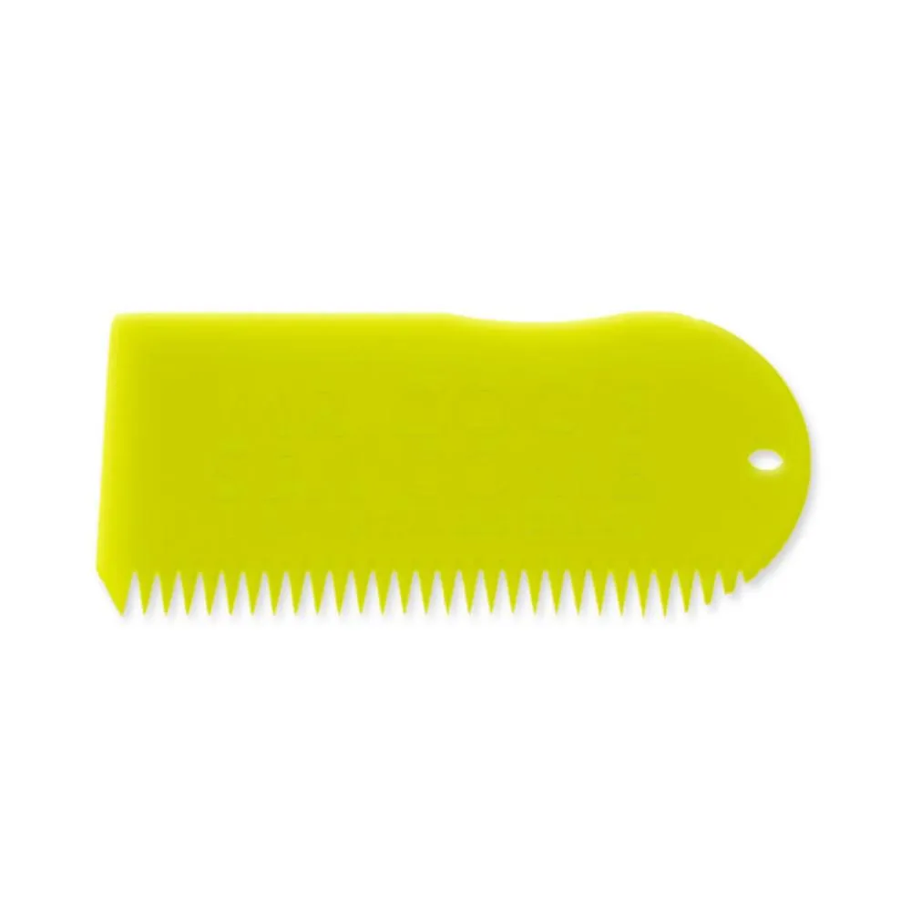 SEXWAX WAX COMB & SCRAPERS YELLOW