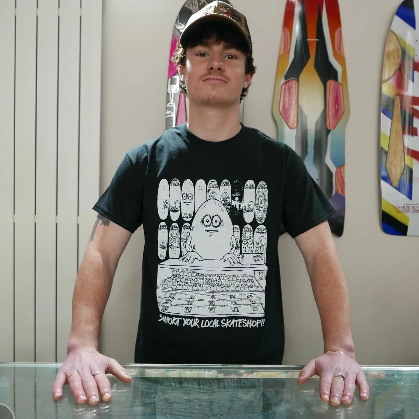 Skate Shop Day 2024 FOS Tee - Black