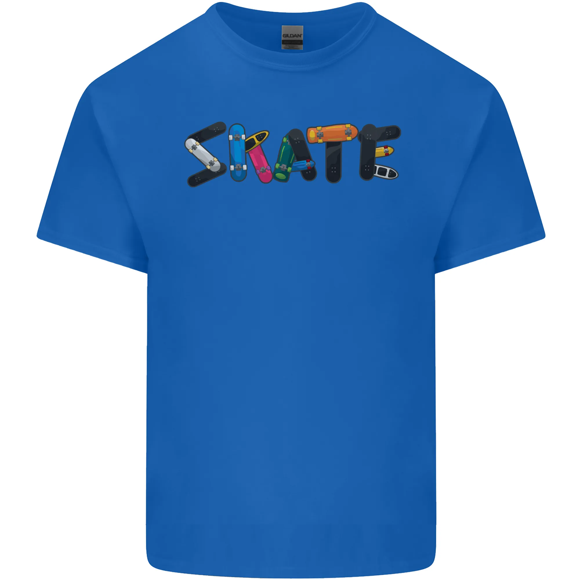 Skate Skateboard Skateboarding Mens Light Cotton T-Shirt