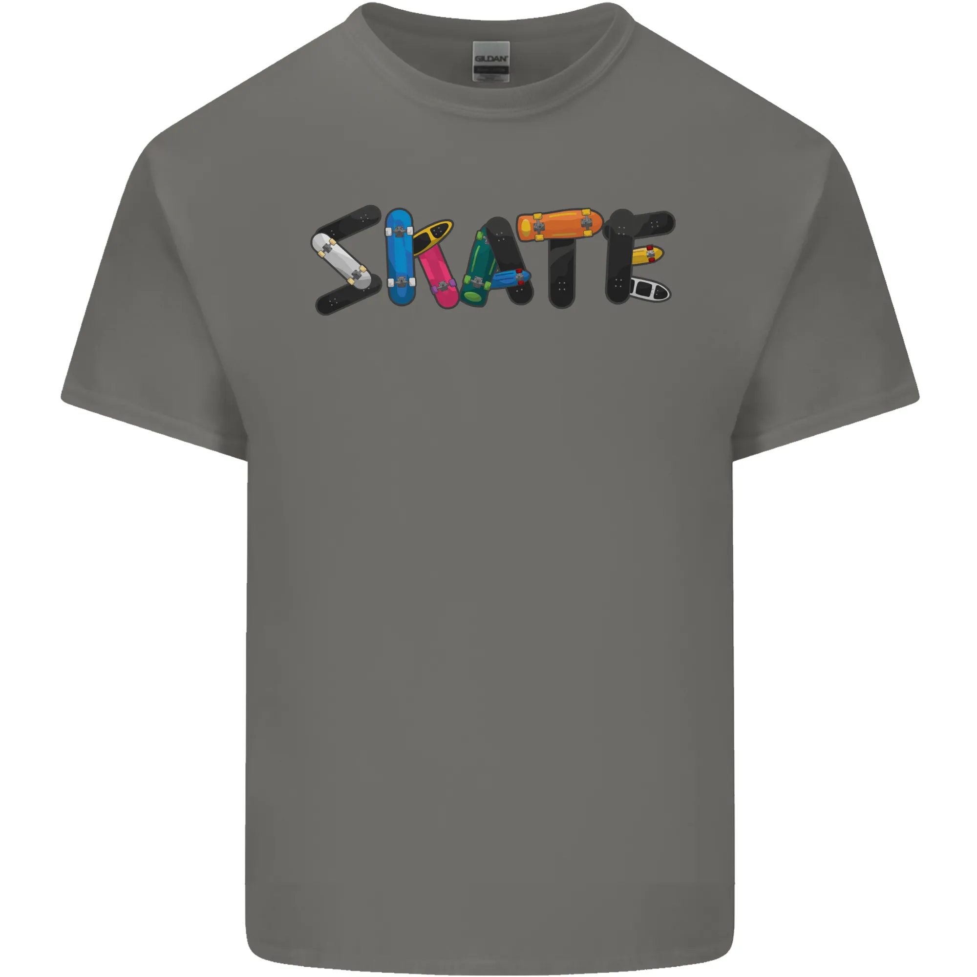 Skate Skateboard Skateboarding Mens Light Cotton T-Shirt