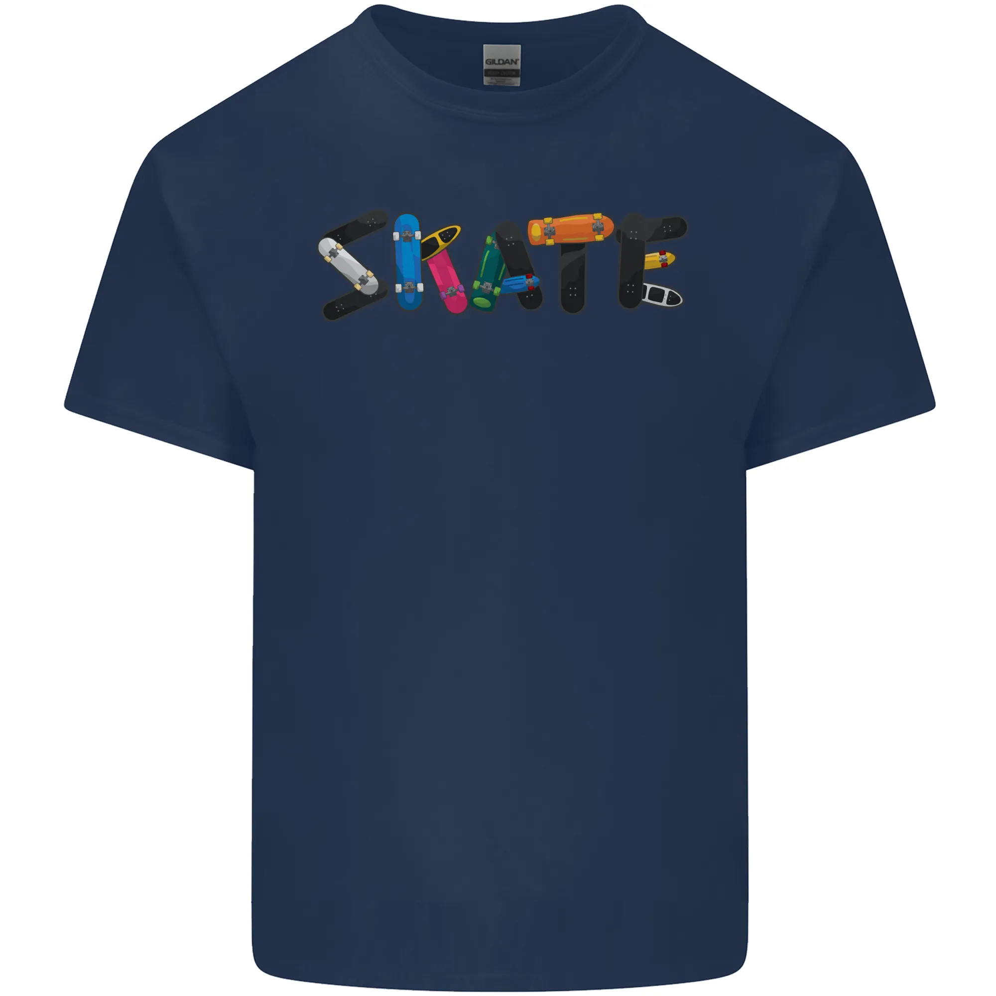 Skate Skateboard Skateboarding Mens Light Cotton T-Shirt