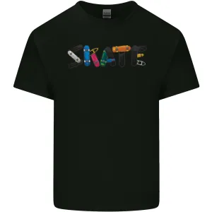 Skate Skateboard Skateboarding Mens Light Cotton T-Shirt