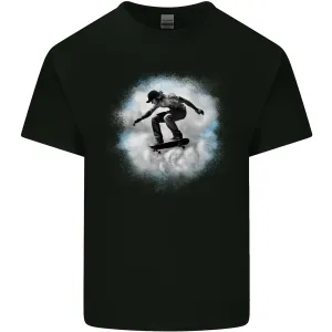 Skateboard Cloud Skateboarder Mens Light Cotton T-Shirt