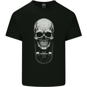 Skater Skull Skateboard Skateboarding Mens Light Cotton T-Shirt
