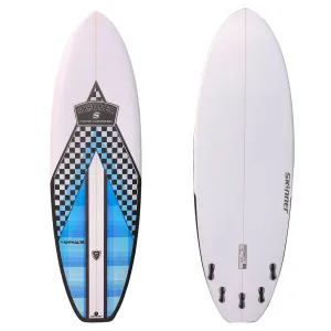 Skinner The Animal 5'10 x 21.45" x 40.2 Liters 5 FCS fins Epoxy Surfboard