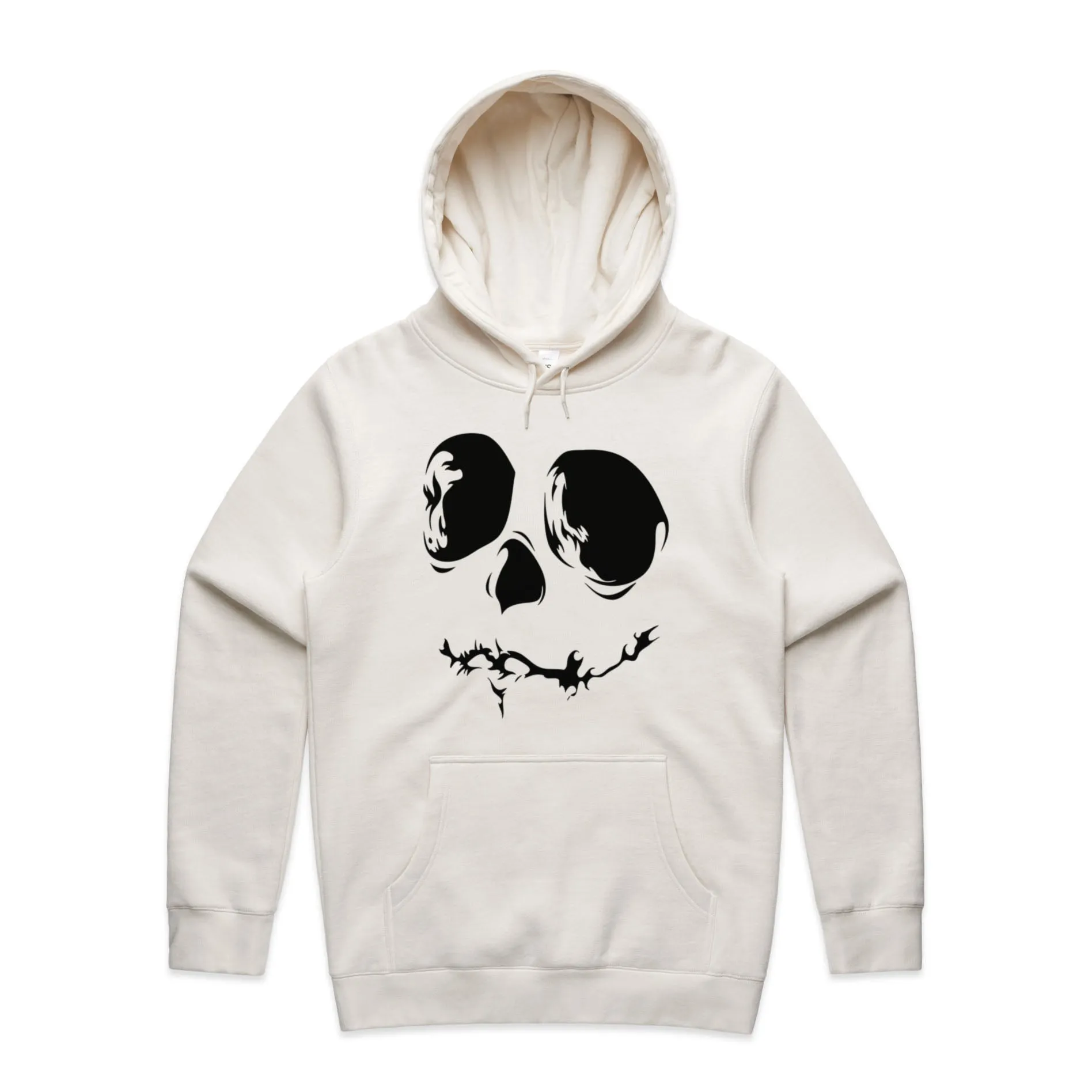 Skull Face – Men's Hooded Sweatshirt