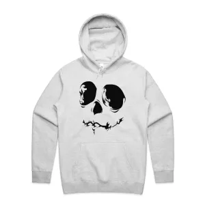 Skull Face – Men's Hooded Sweatshirt