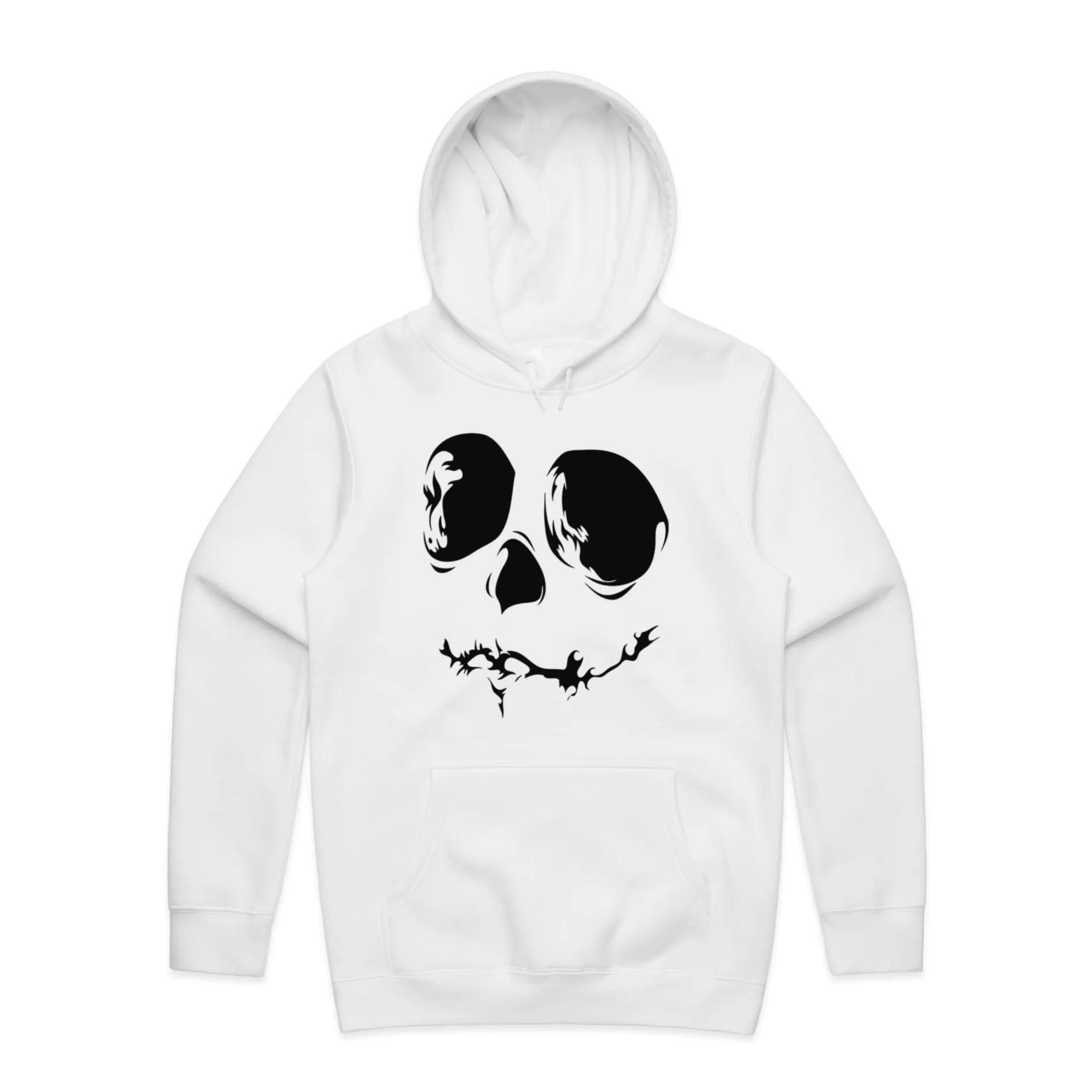 Skull Face – Men's Hooded Sweatshirt