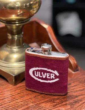 Smathers & Branson Maroon Flask