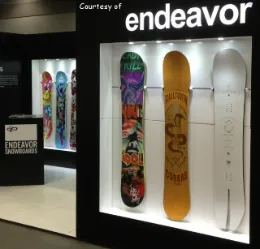 Snowboard Rack