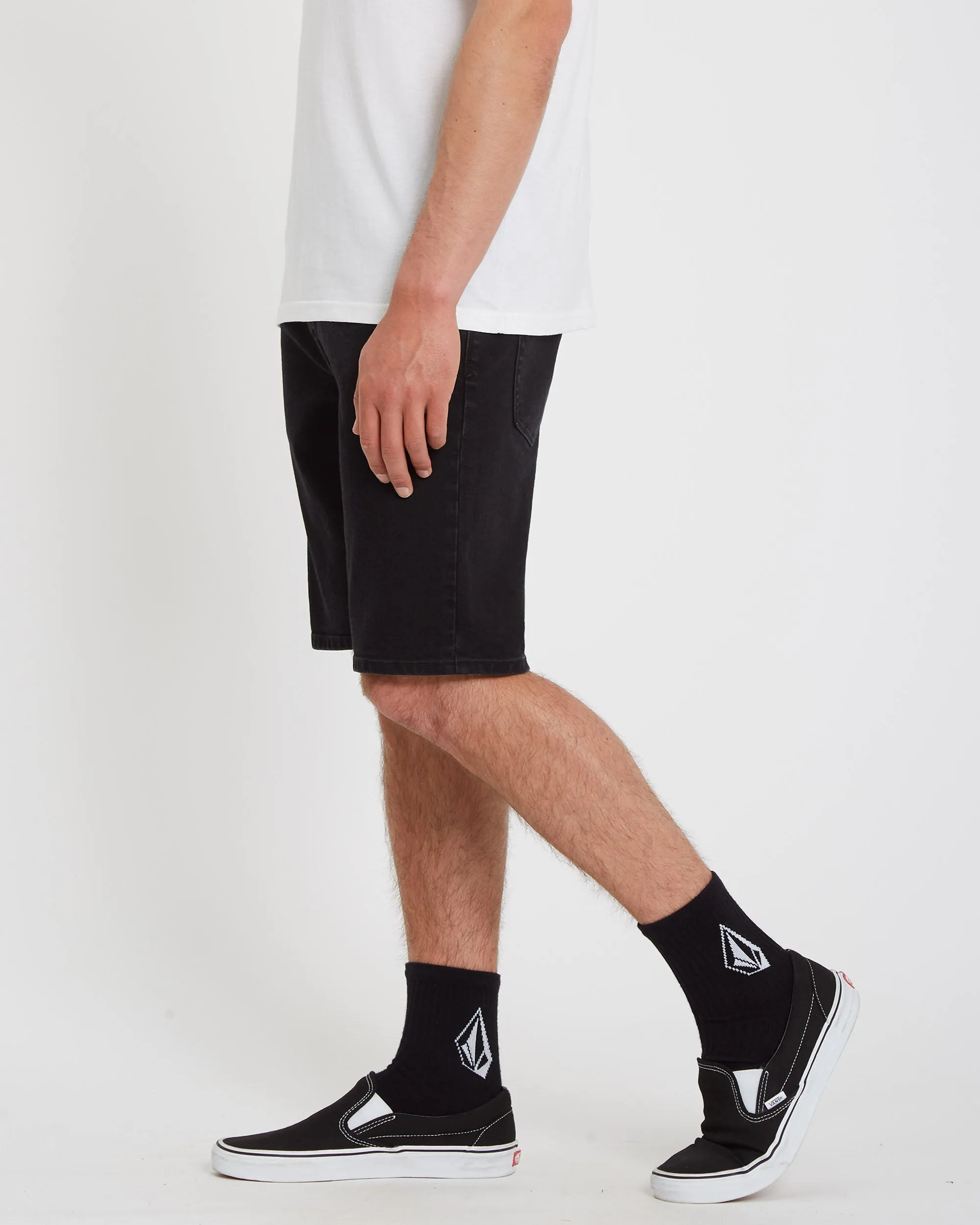 Solver Denim Short - BLACK OUT