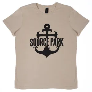 Source Park Womens T-Shirt - Sand