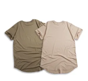 s/s men extended kanye t-shirt cotton swag mens t shirts skateboard tshirt solid hip hop T shirt men's tees tops