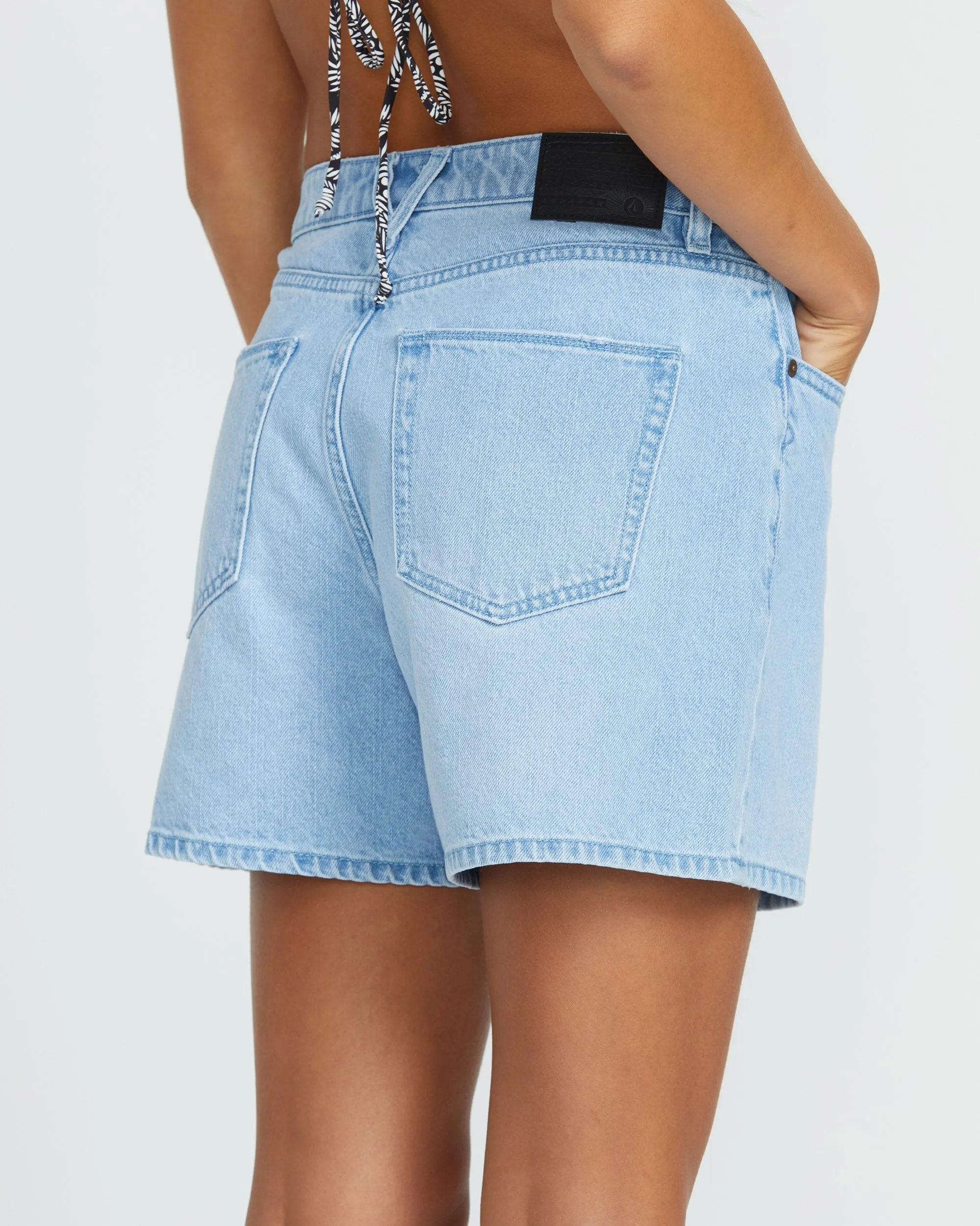 Stoned Boyfriend Short - BLUE BIRD