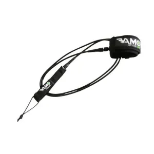 Straight 8' Mid Range Surf Leash - Black