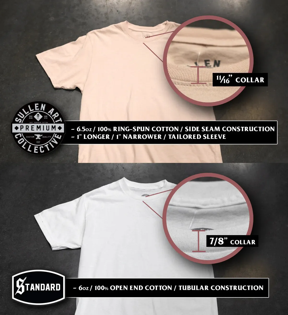 Sullen Men's Carrillo Badge Standard T-shirt