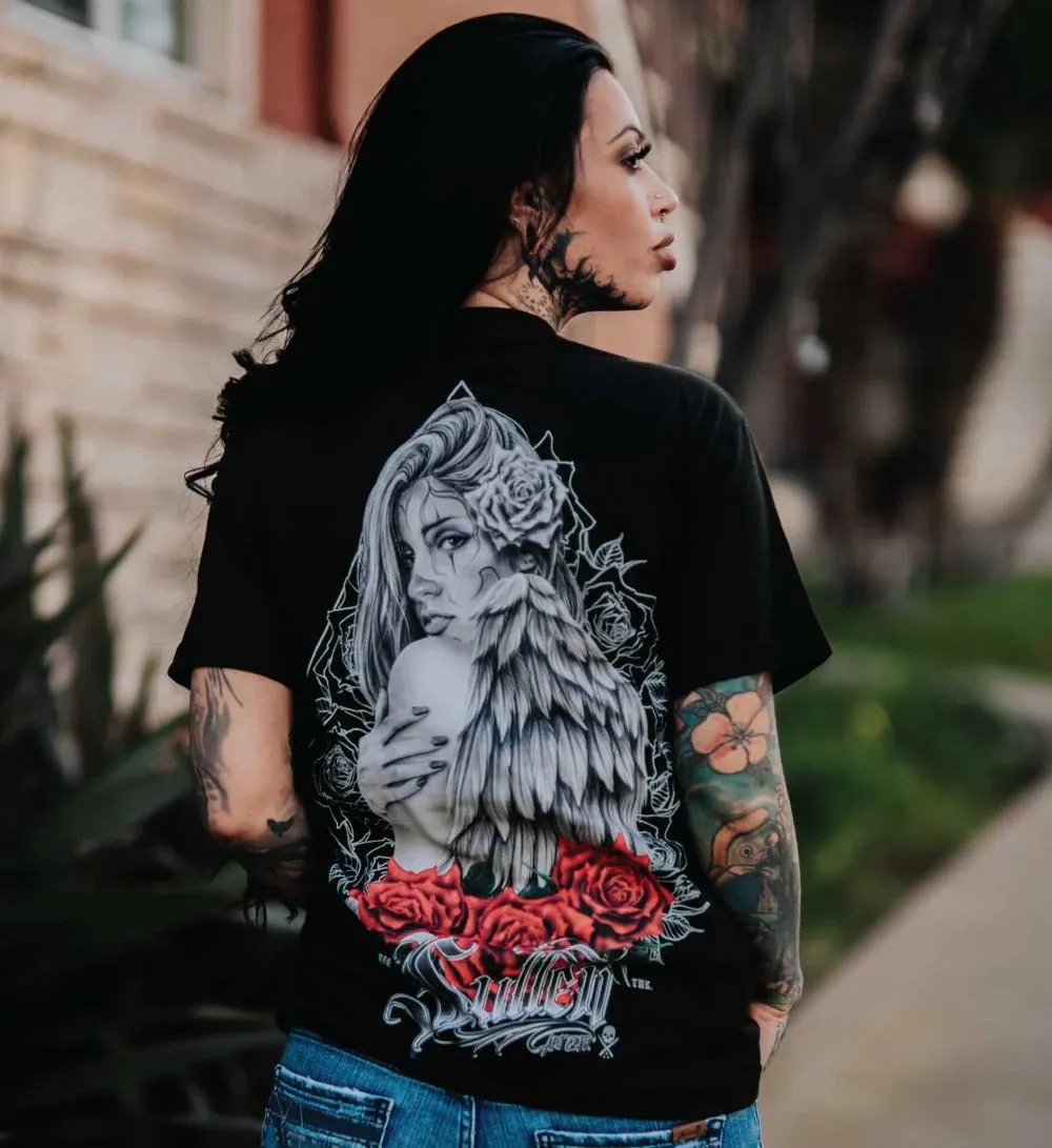 Sullen Men's Rose Angel Short Sleeve Standard T-shirt