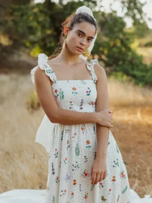 Summer Herbs Picnic Dress