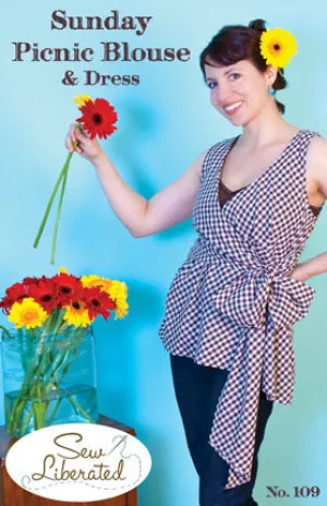 Sunday Picnic Blouse & Dress Sewing Pattern by Sew Liberated