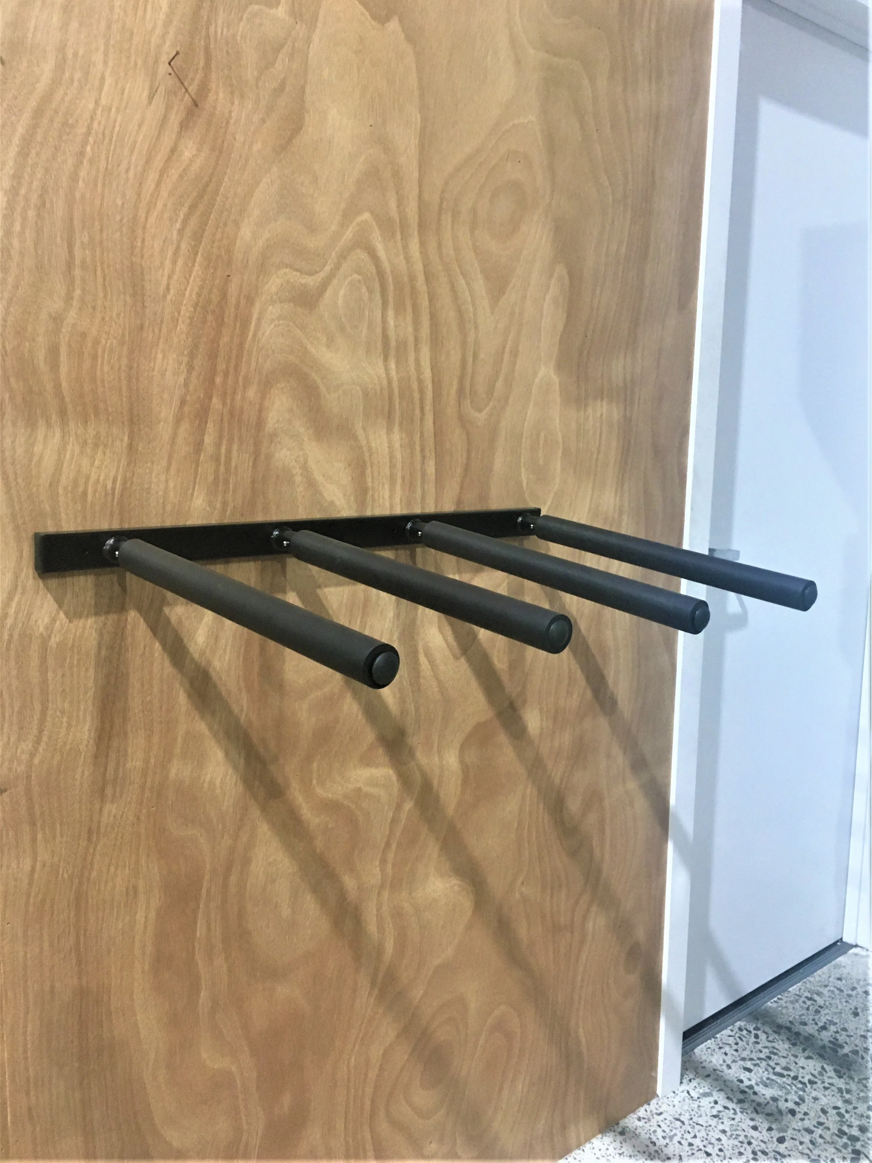 Surfboard [or SUP] Wall Rack - Quad Vertical STEEL by Curve