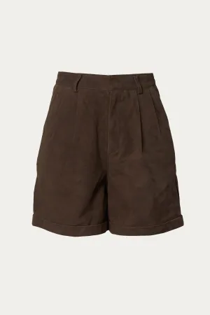 SUZY SUEDE SHORTS