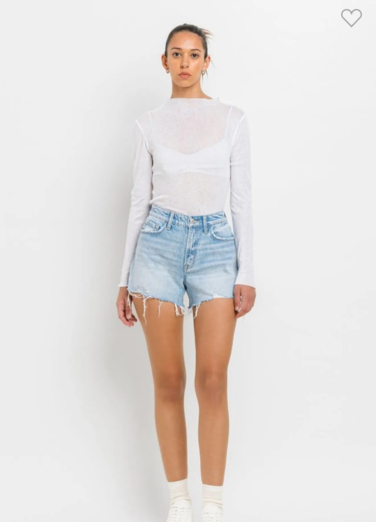 Tana River Denim Shorts