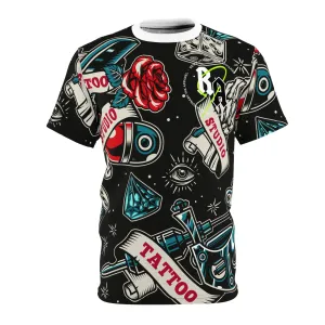 Tattoo Studio Rebel: Unisex Cut & Sew Tee