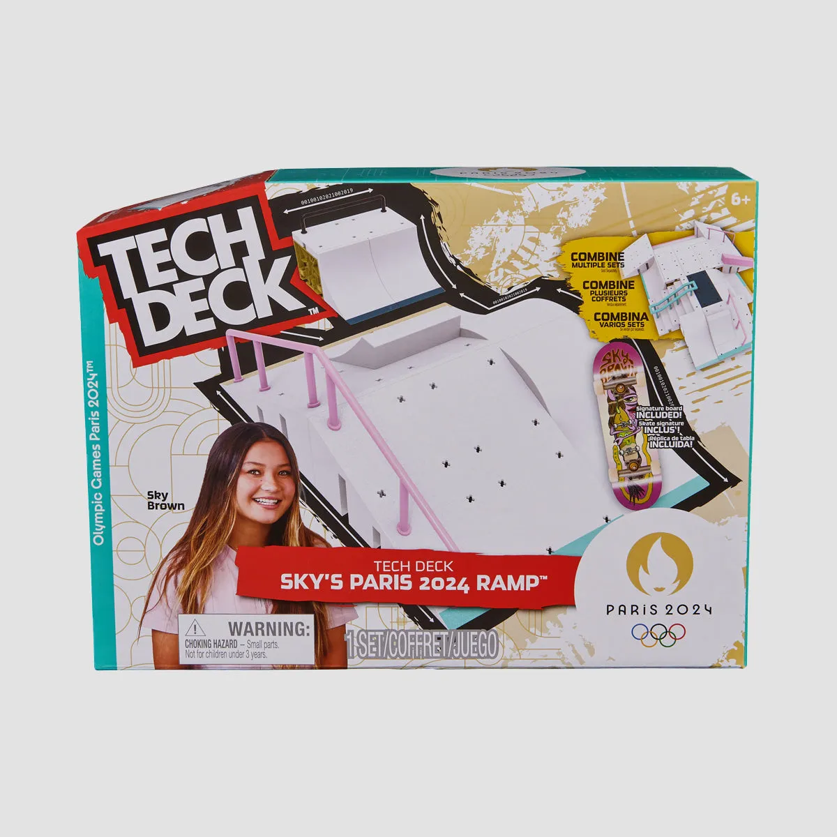 Tech Deck Olympic X-Connect Sky's Paris 2024 Ramp