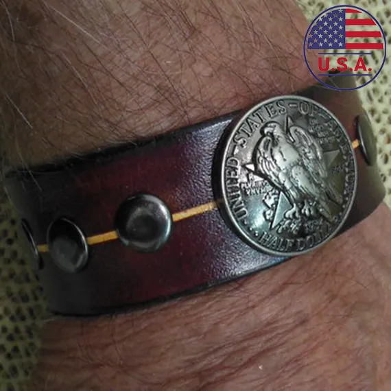 Texas Bicentennial Coin Cuff
