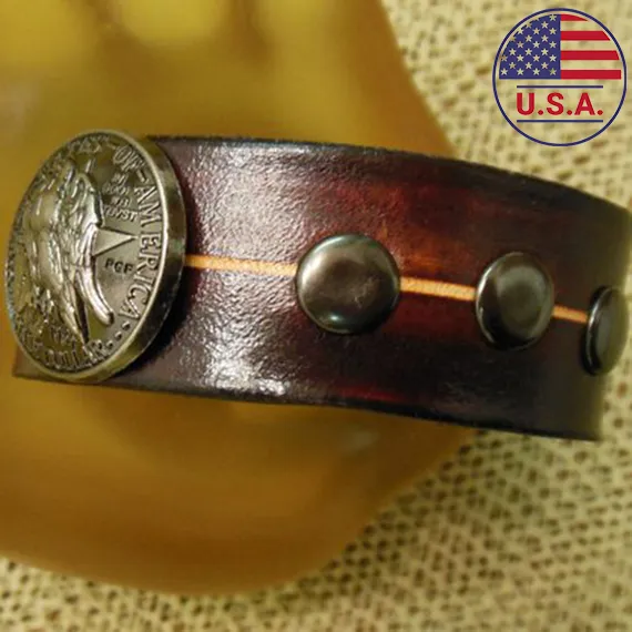 Texas Bicentennial Coin Cuff