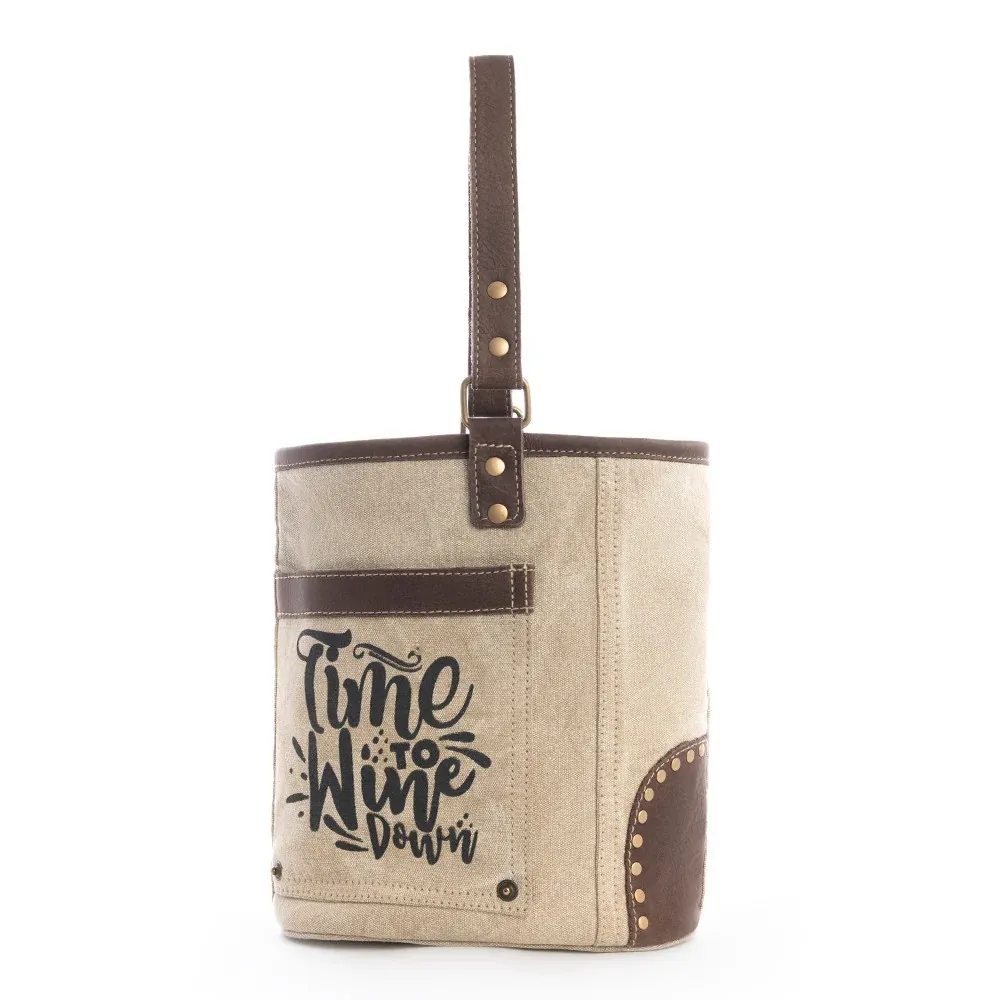 THE & THINE DOUBLE WINE BAG