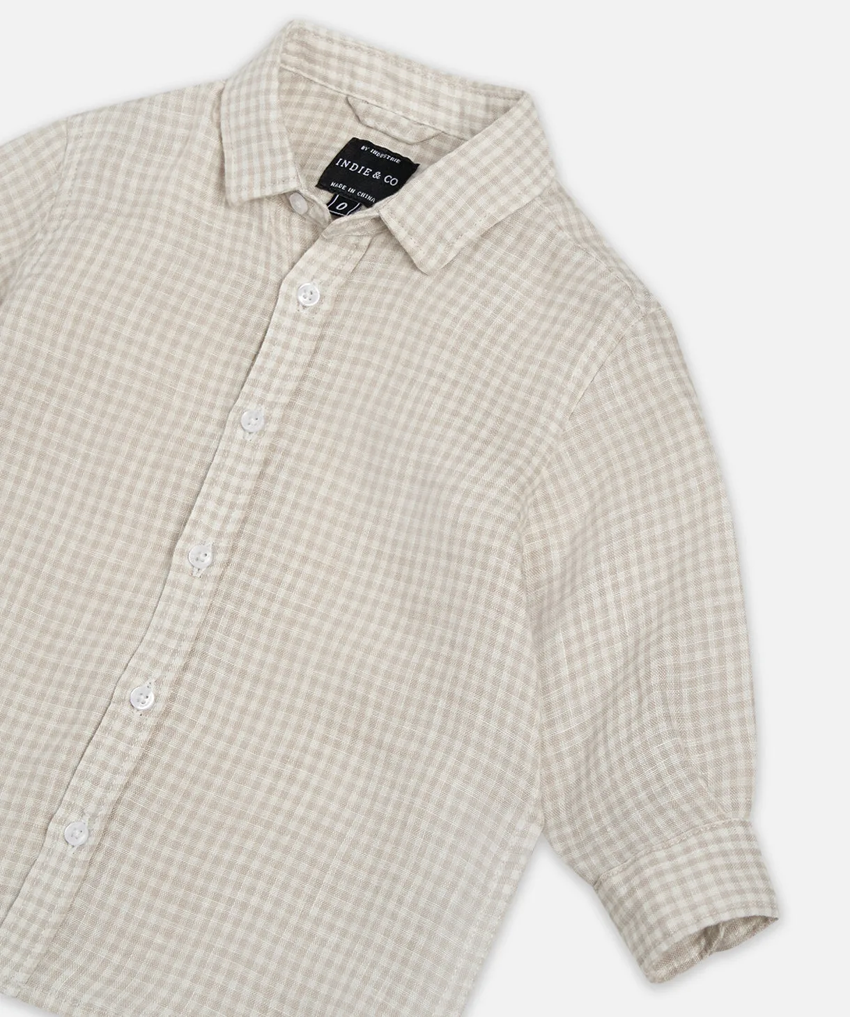 The Pickford Shirt - Light Stone